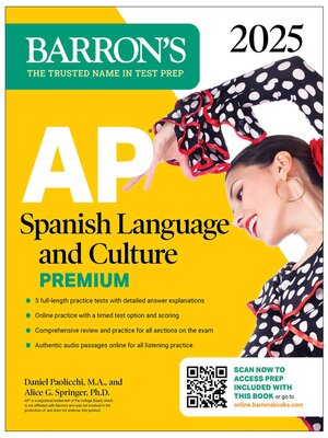 cover image of AP Spanish Language and Culture Premium, 2025
